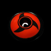 Cosplay NARUTO Mangekyou Red Prescription Coloured Contact Lenses - BEAUEYE (UK)